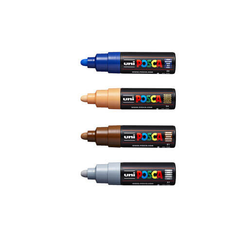 Uni Posca PC-7M Broad Bullet Tip Paint Marker