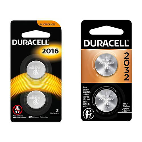 Duracell Lithium Button Batteries (2pk)