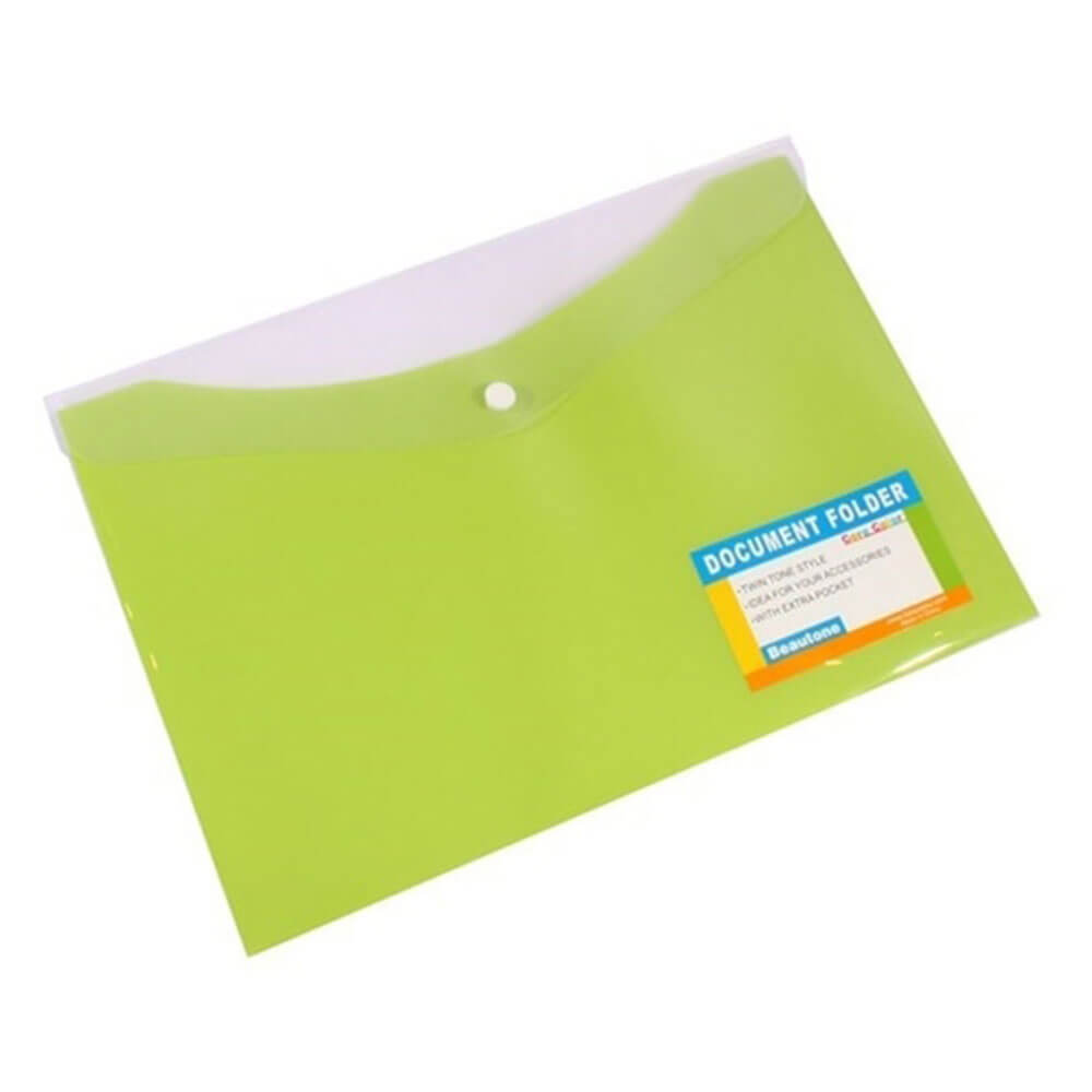 Pulsante di bellezza Close Document Wallet (A4)