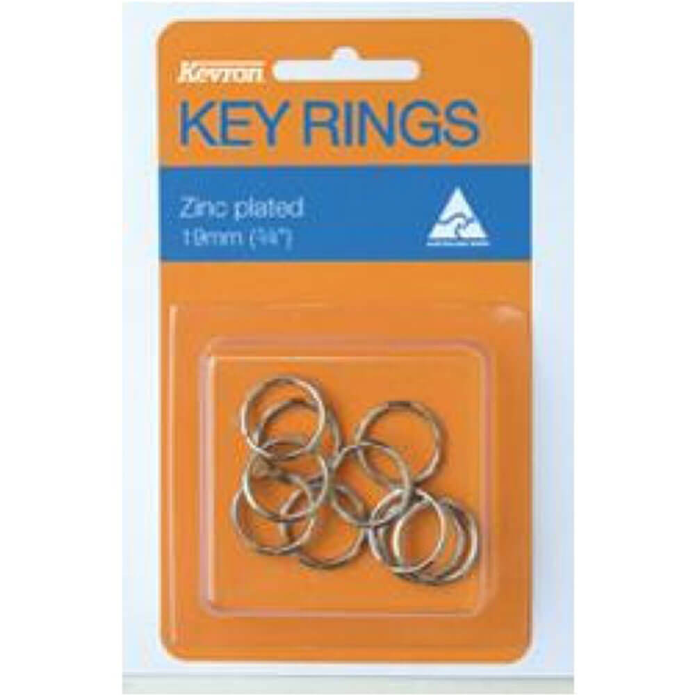 Anelli chiave Kevron 19mm (10pk)