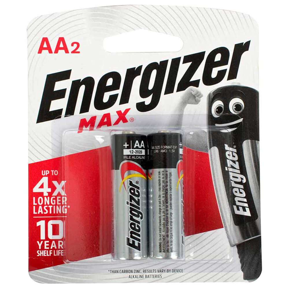 Energizer Batteries Alkaline (2pk)