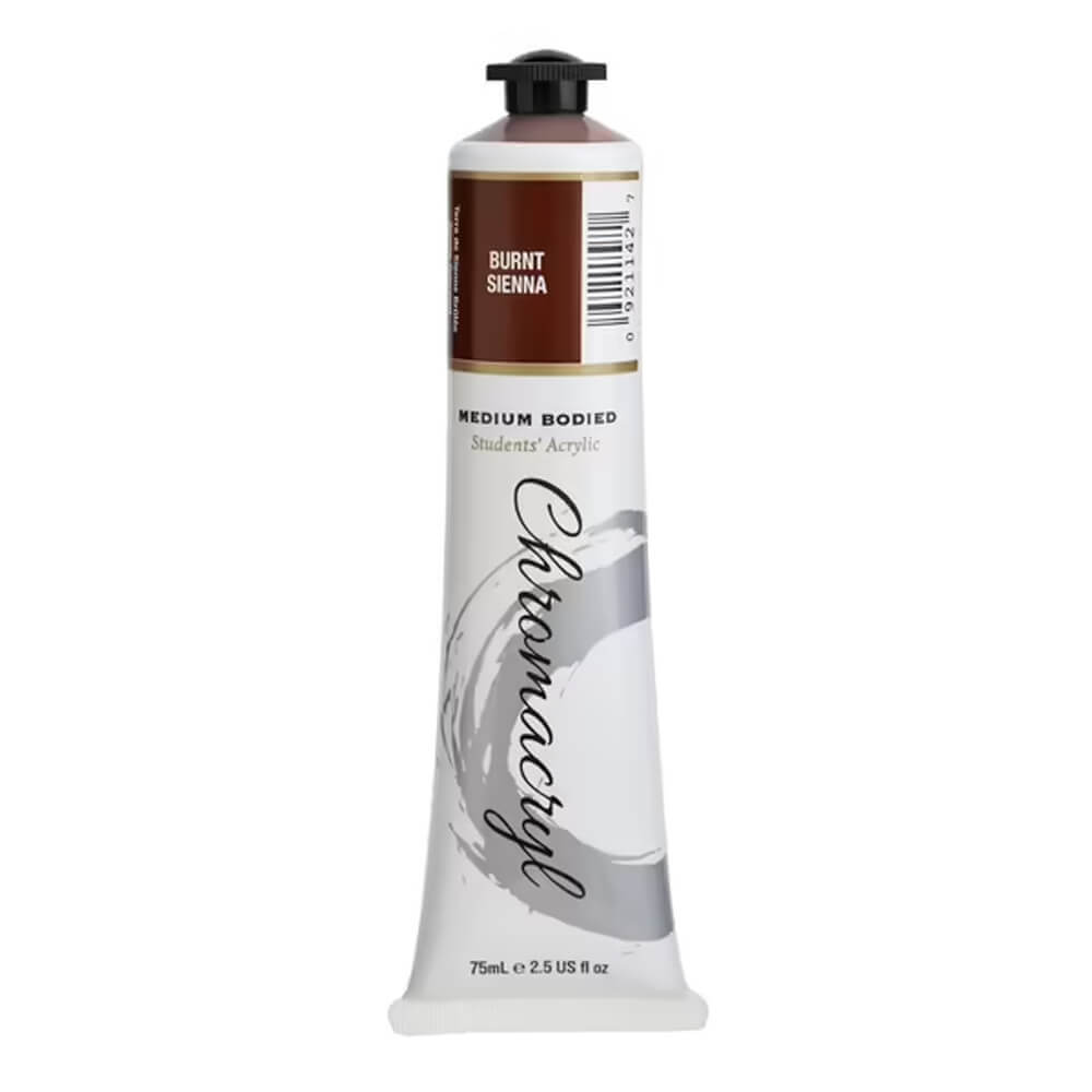 Pintura acrílica de los estudiantes de Chromacryl 75ml