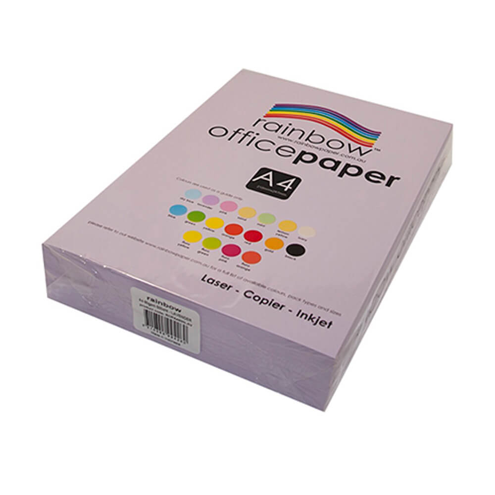  Regenbogenfarbenes A4-Bürokopierpapier (80 g/m²)