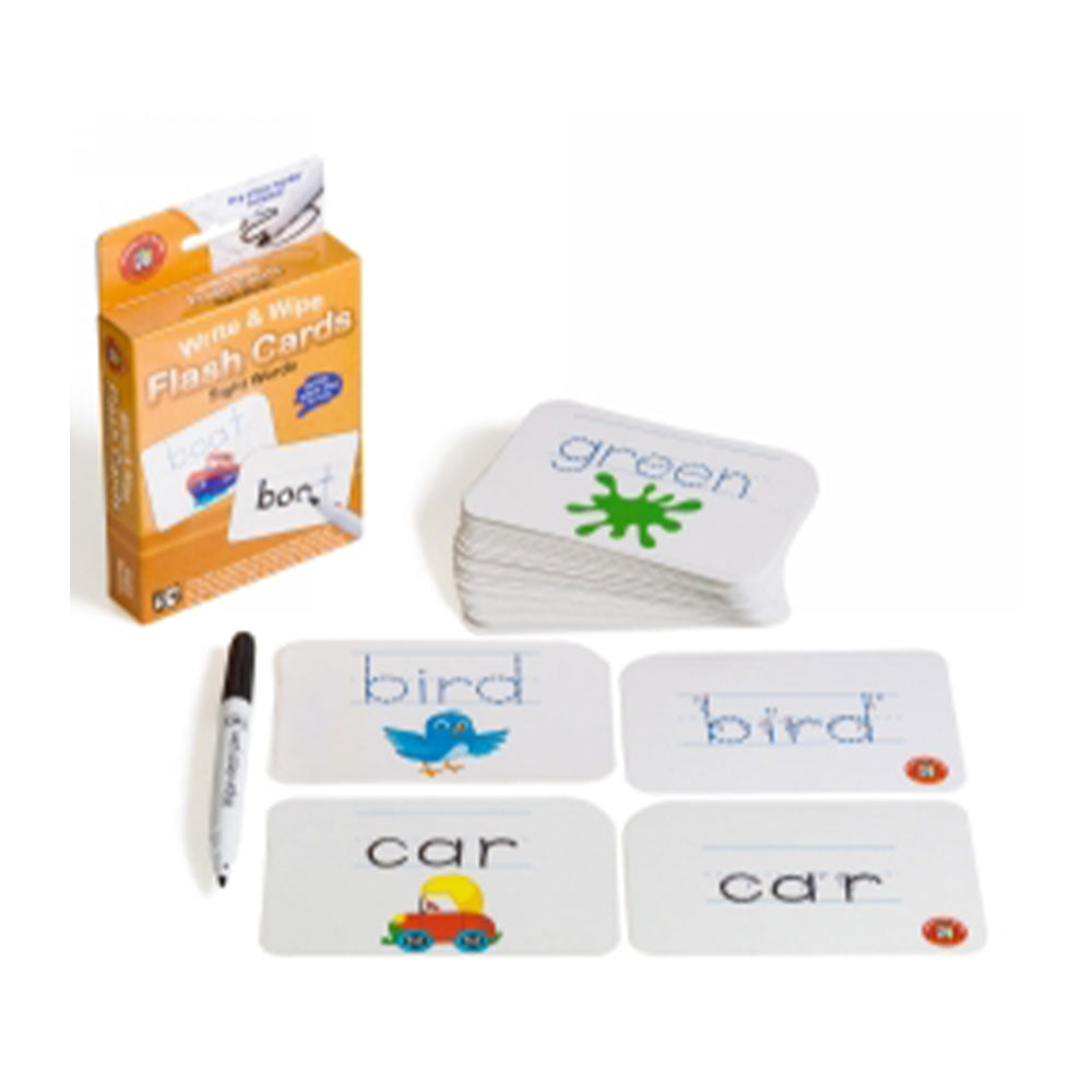 LCBF Write & Wipe Sight Words Flash Cards