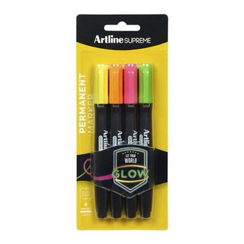 Artline Supreme Marker 1mm (Pack of 4)