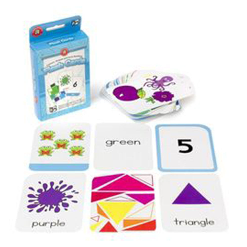 LCBF Colours/Shapes/Early Numbers Flash Card (87x123mm)