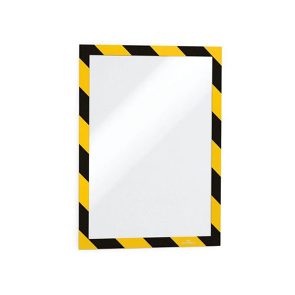 Trwałe A4 Duraframe Security Sign Signing 2PCS