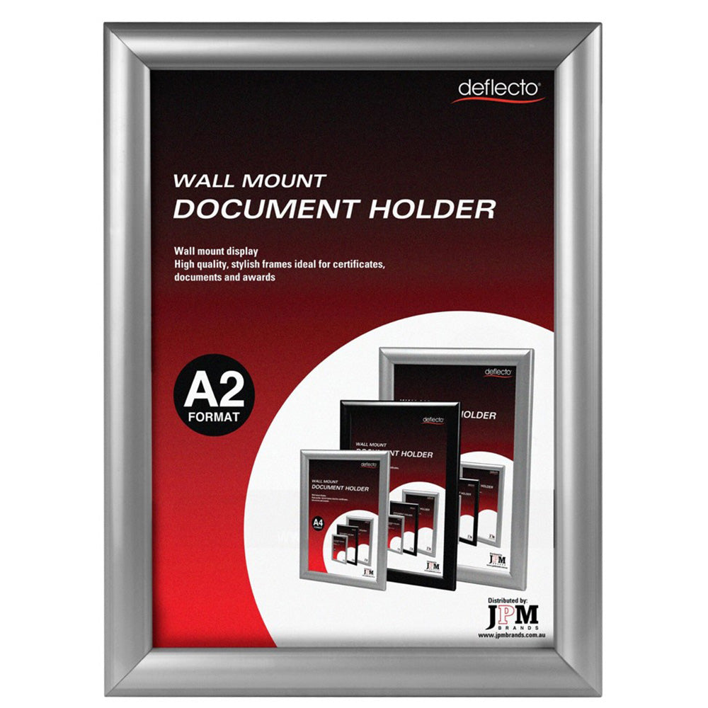 DEFLECTO WALL-MOUNTERAD DOKUMENT HOLDER (SILVER)