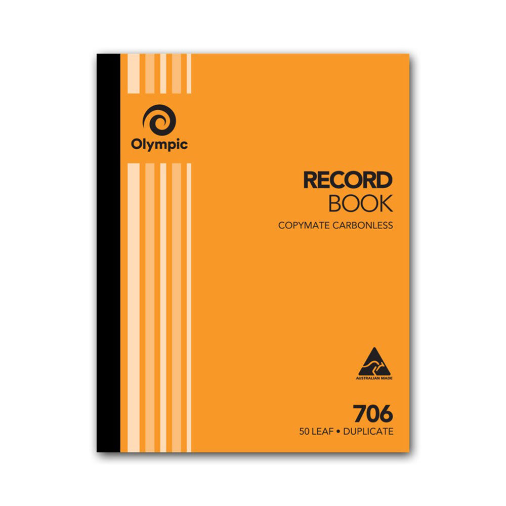 Olympisk duplikat copymate Carbonless Record Book