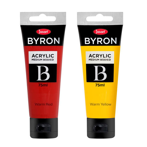 Jasart Byron Acrylic Paint 75mL (Warm)