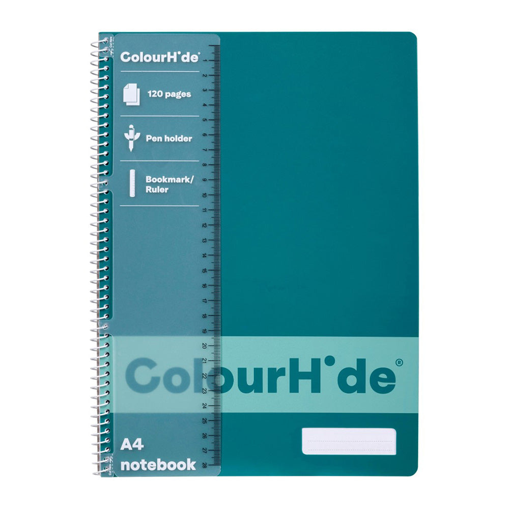 Colourhide A4 Notebook 120pg