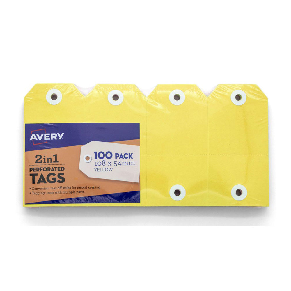 Etiqueta Kraft 2-in-1 Avery (paquete de 100)