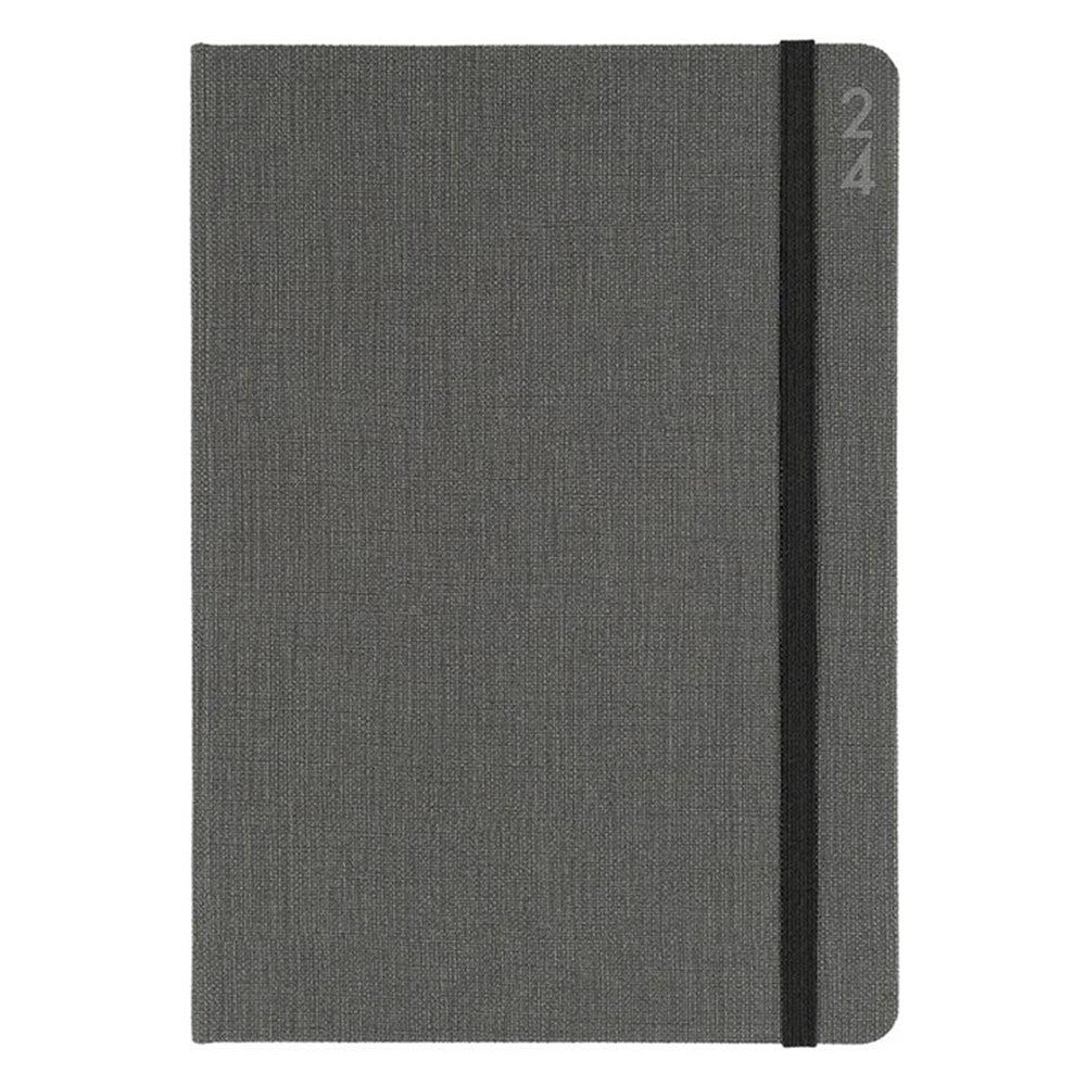 Debden Designer Textured Fabric A5 WTV 2024 Dagboek