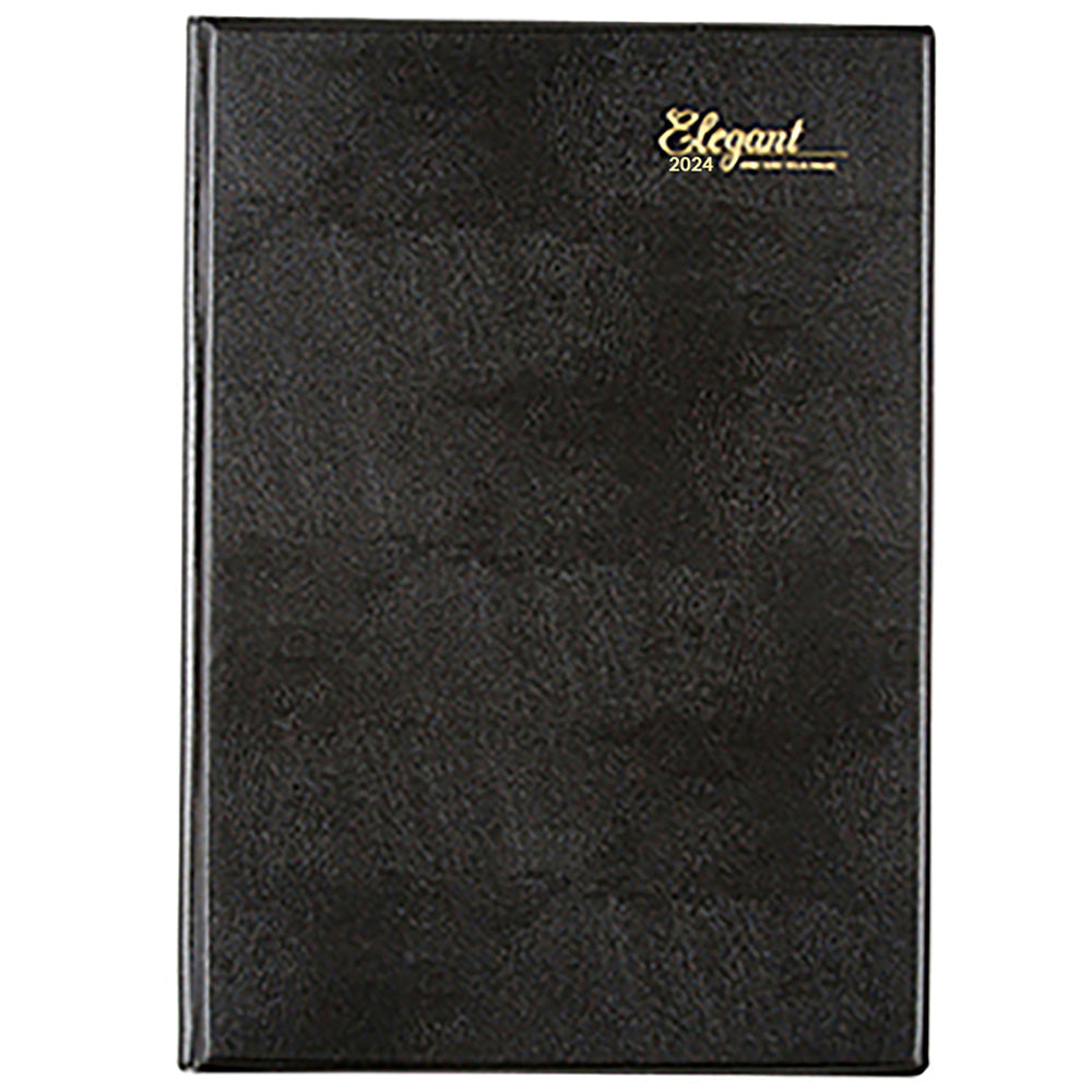 Cumberland Elegant A4 2024 Diary (zwart)