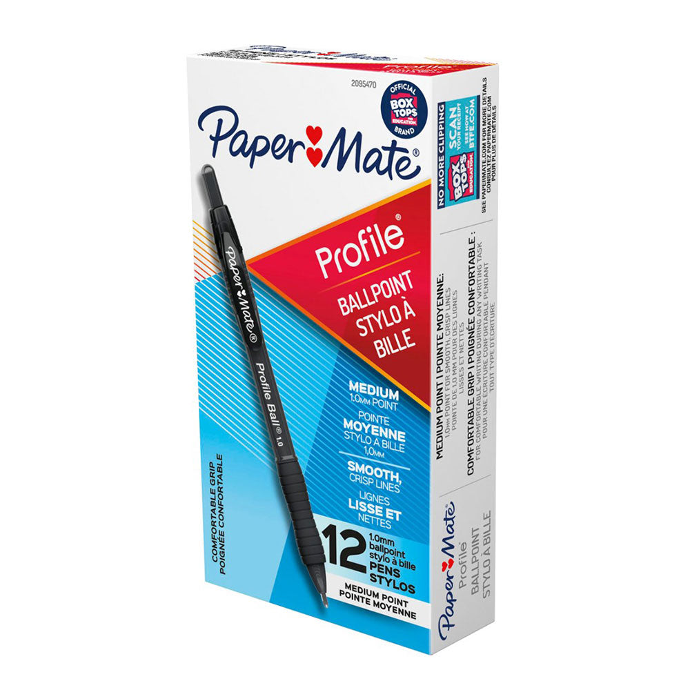 Perfil de papermato Pen de 1,0 mm 12pcs