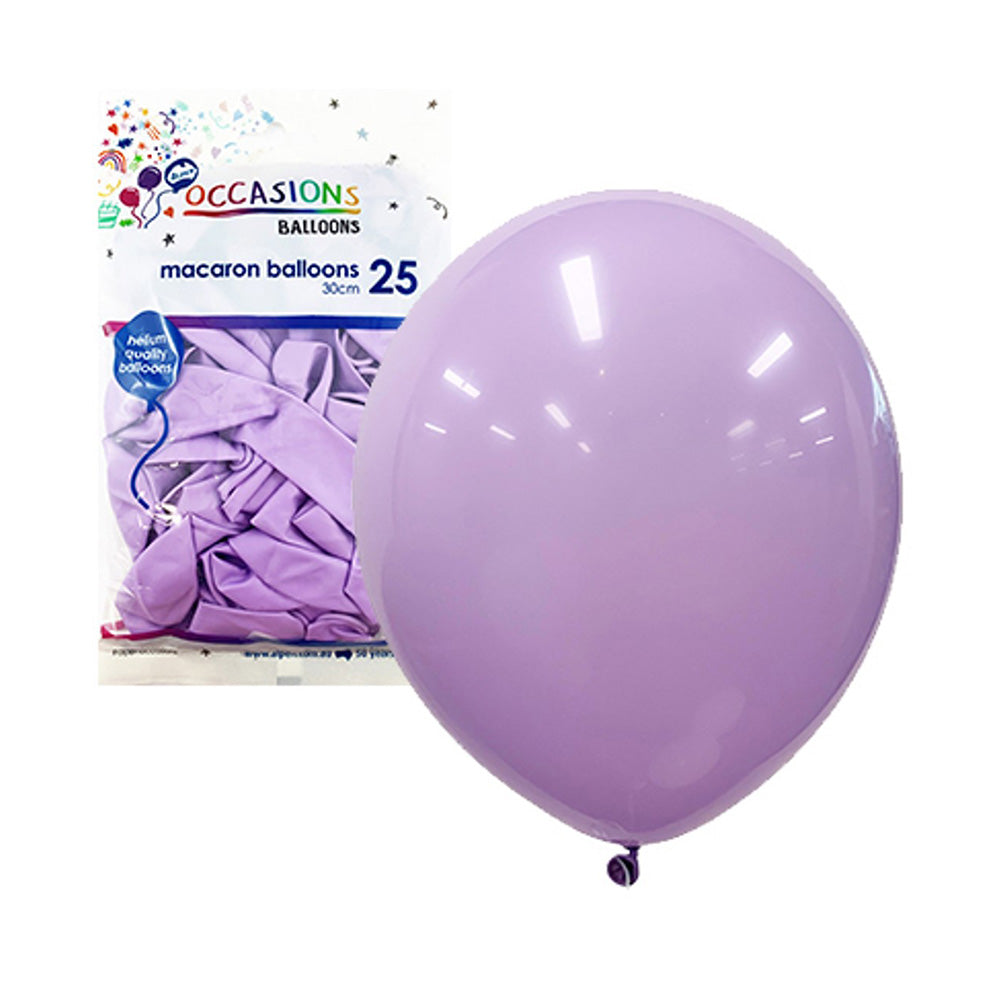 Alphen Macaron Pastel Balloons 30cm (25st)