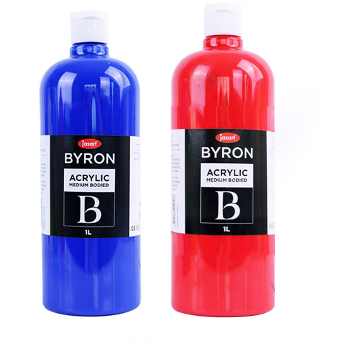 Jasart Byron Acrylic Paint 1L (Warm)