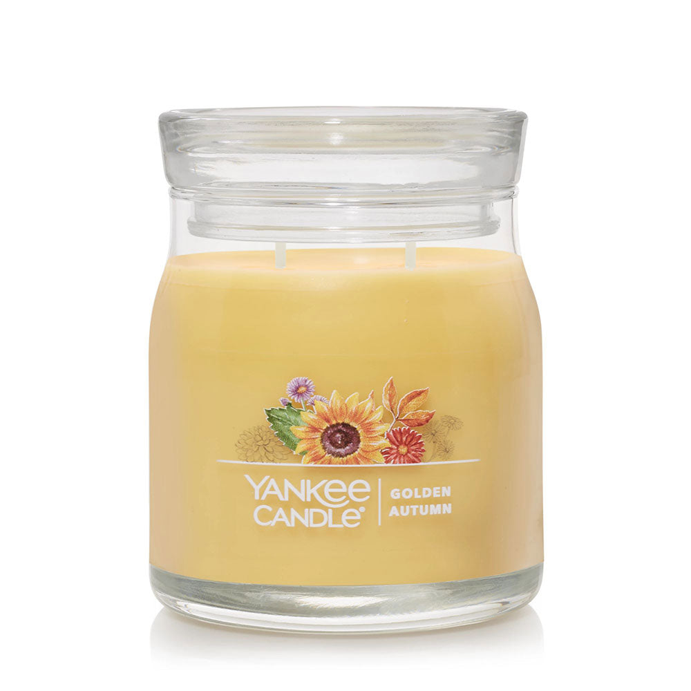 Yankee Candle Signature Golden Autumn Jar