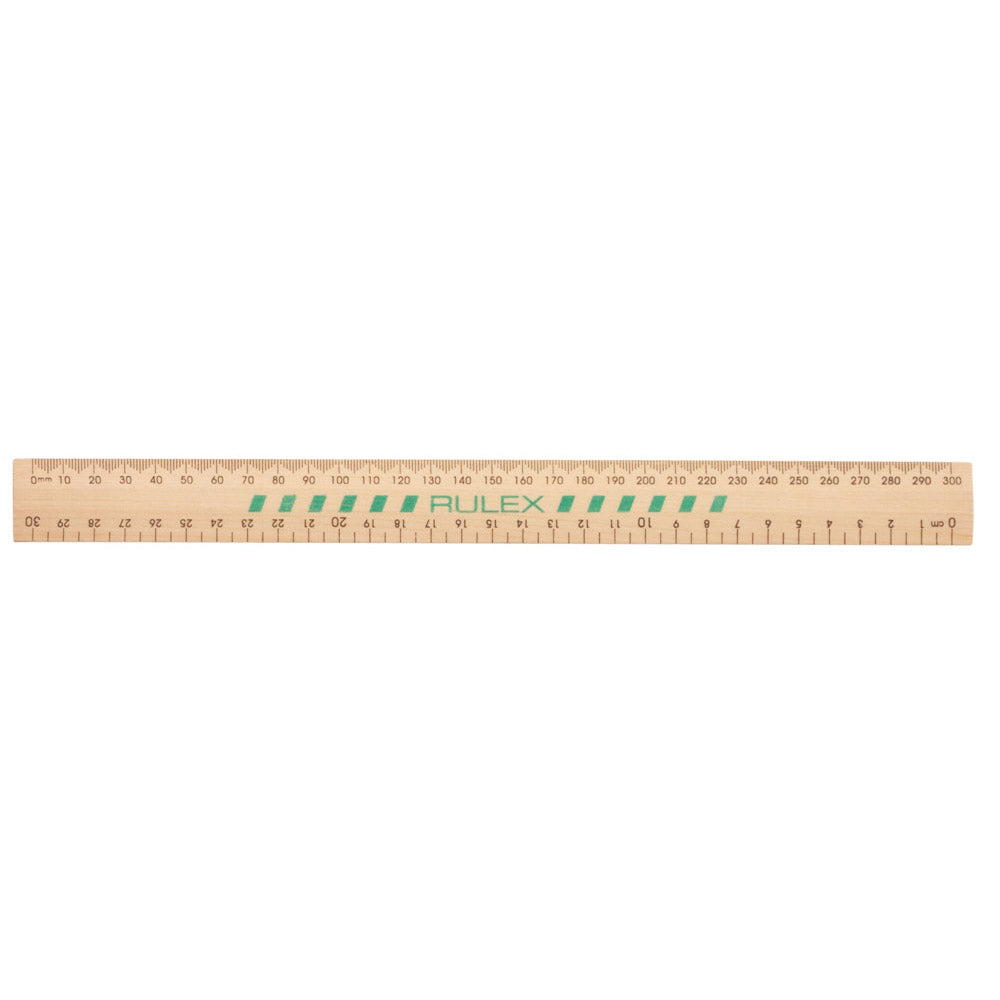 Celco Rulex Wooden Ruler 30 cm (upoleret)