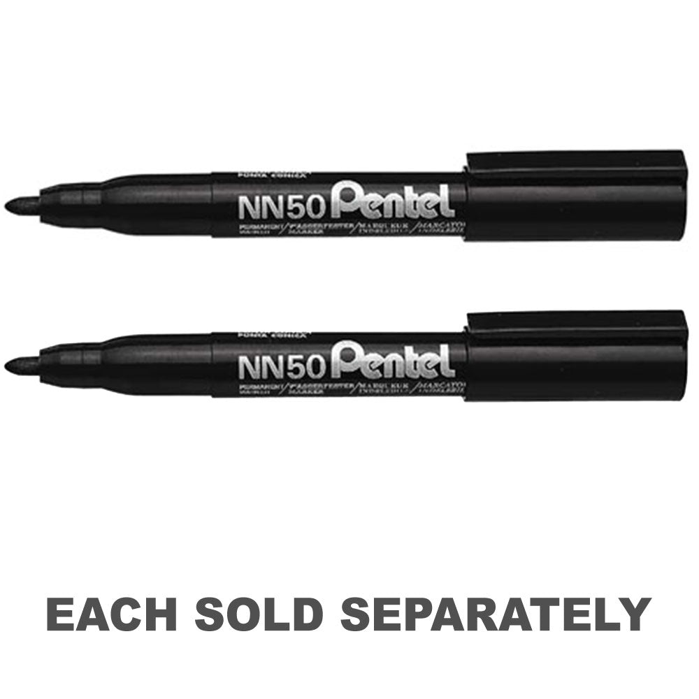 Pentel NN50 Permanent Bullet Marker (Black)