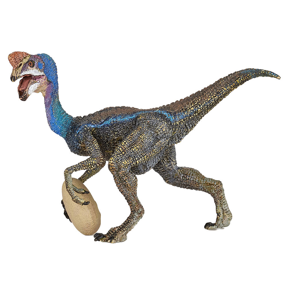 Papo Blue Oviraptor Dinosaur Figurine