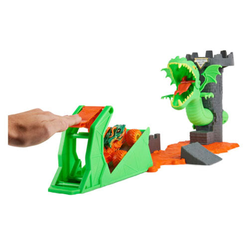 Monster Jam Duelling Dragons 1:64 Stunt Playset