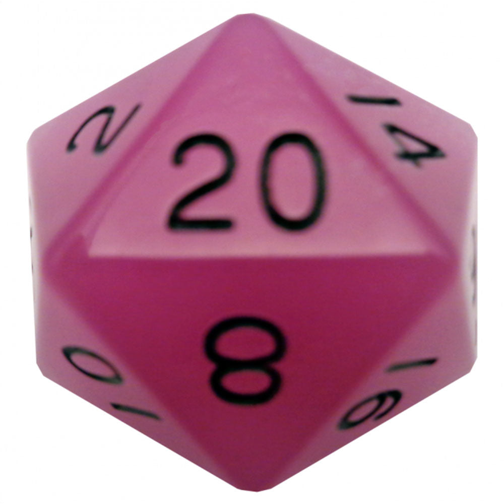 MDG GLOW MEGA Akryl D20 DICE 35mm