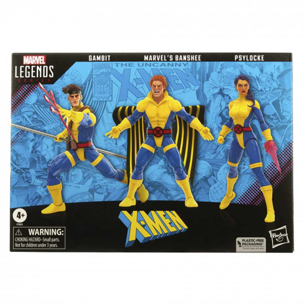 Las figuras de acción X-Men de Marvel establecen 3pcs