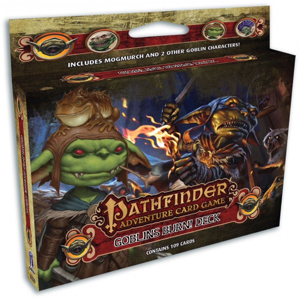 Jeu de cartes d'aventure pathfinder jeu de classe gobelins