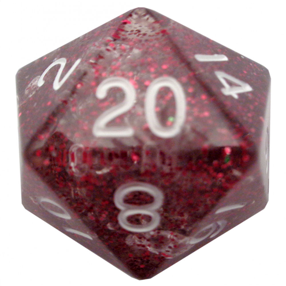 MDG Ethereal Mega Acrylic d20 Dice 35mm