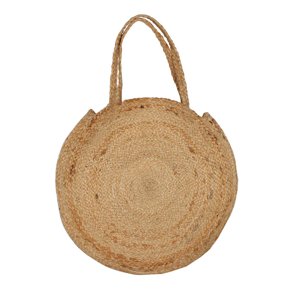 Infinity Round Jute Bag (45x45cm)