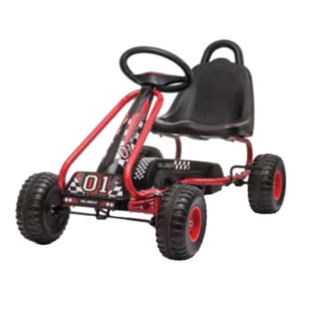 Das Mini-Gokart mit Pedalantrieb (91 x 50 x 54 cm)