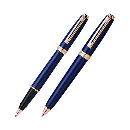 Prelude Cobalt Blue Lacquer/Rose Gold Pen