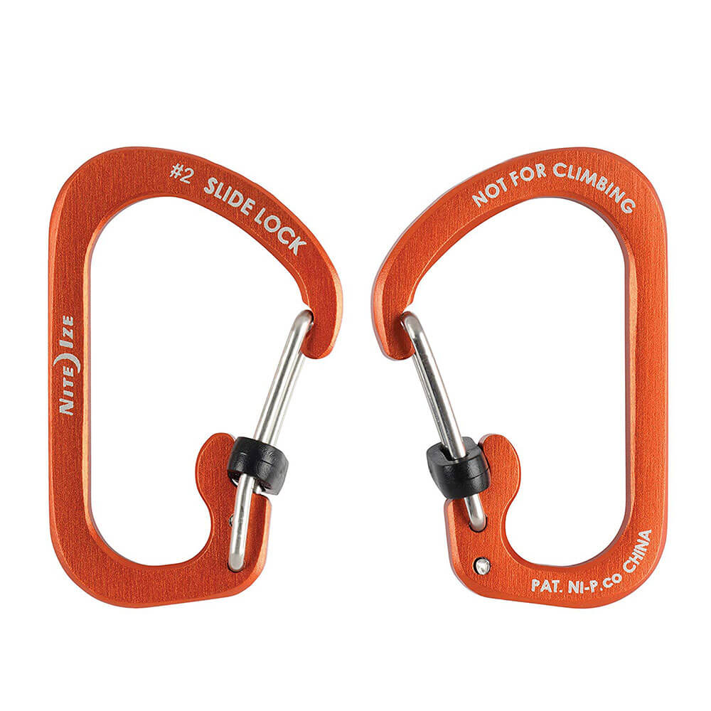 Alumínio de Slidelock Carabiner