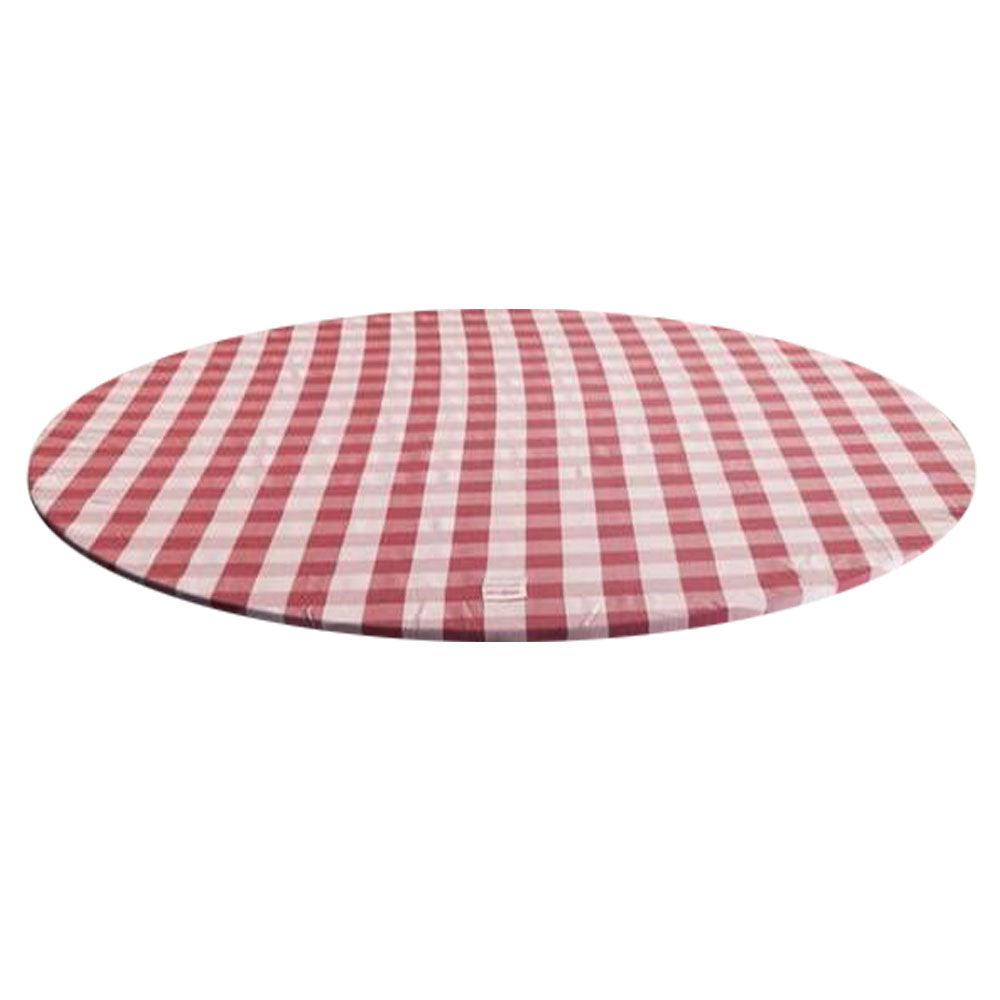  Silly Billyz Runde Gingham-Tischdecke, 120 cm