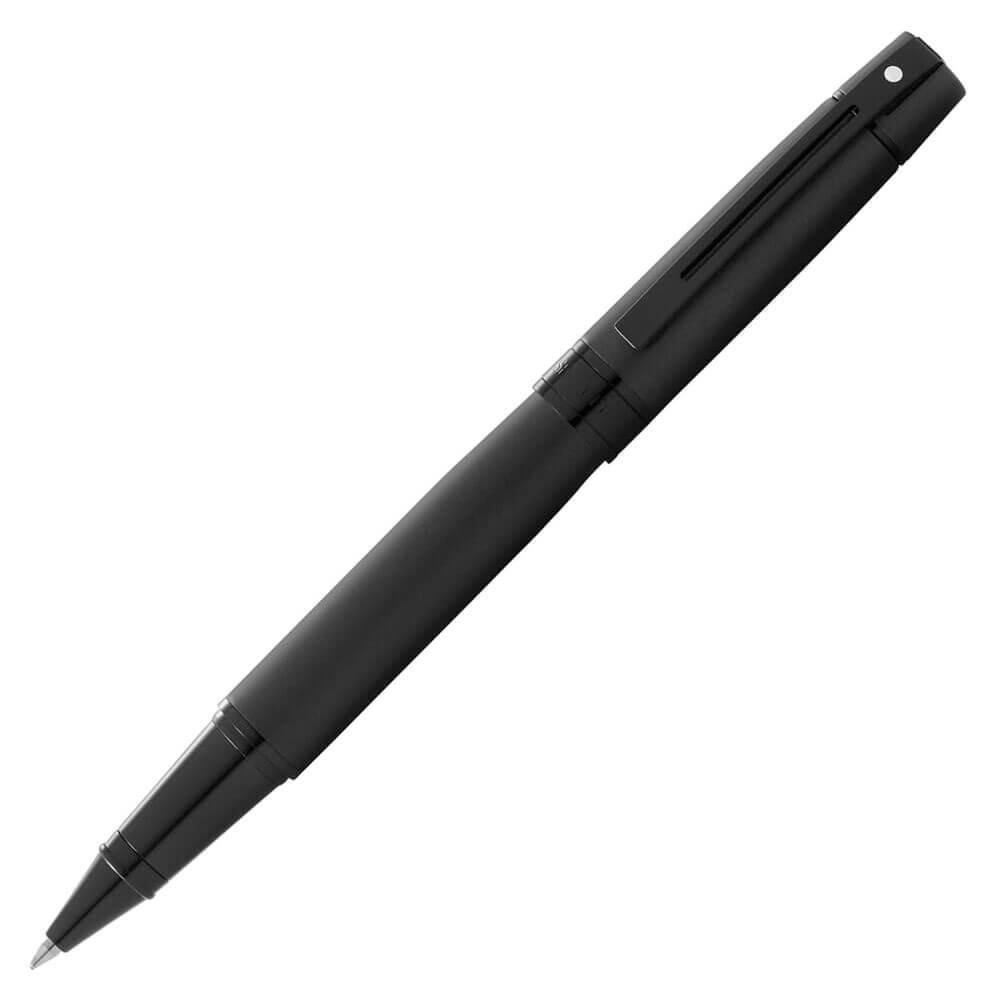 Pen a rollerball de sheaffer 300 con adornos negros