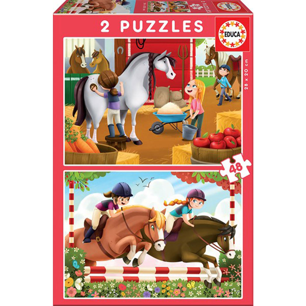 Educa Puzzle Collection 2 sets with 48pcs