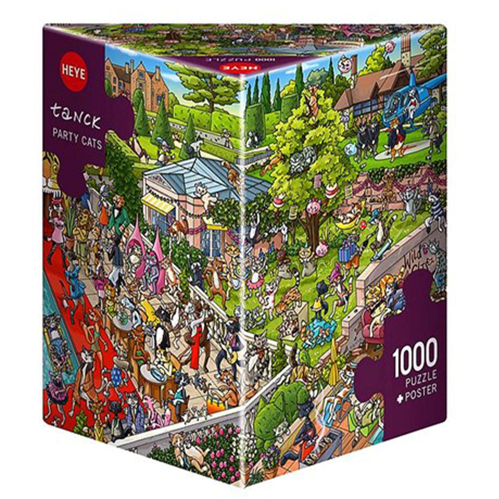 Heye Triangular Jigsaw Puzzle 1000 stk