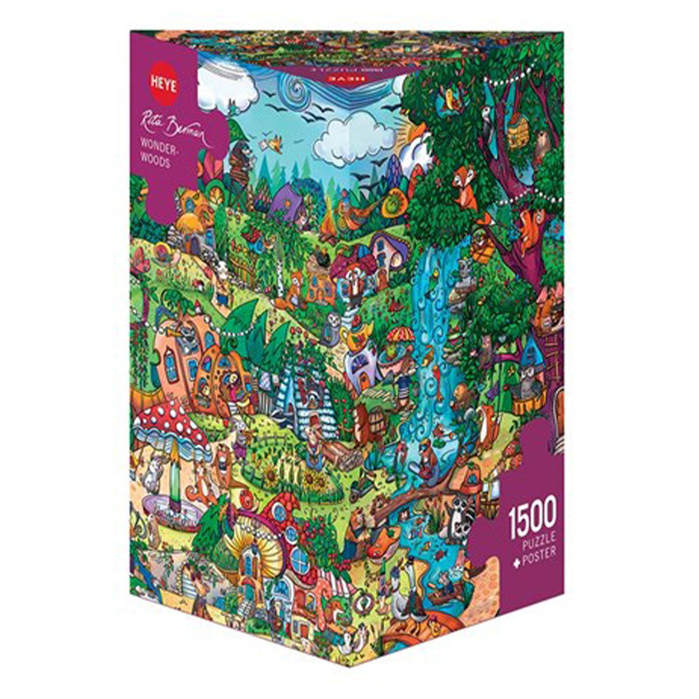 Heye triangolare puzzle puzzle 1500pcs