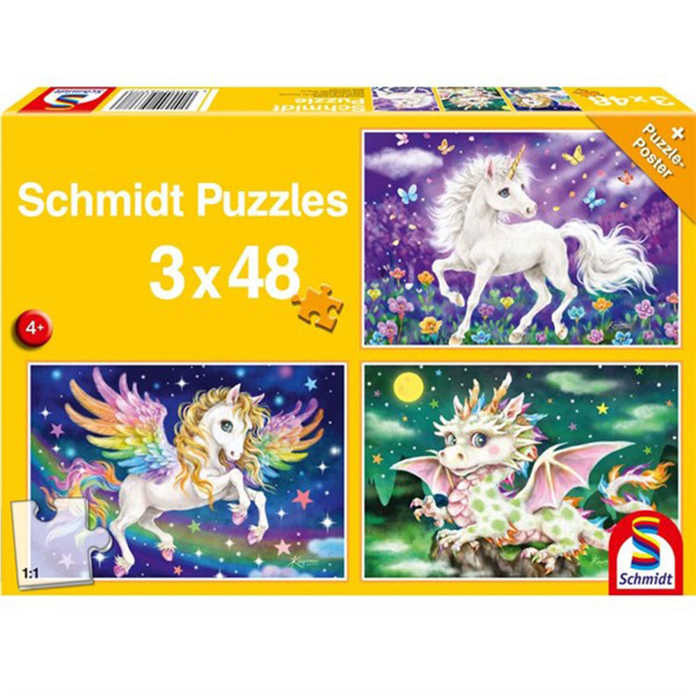 Schmidt Jigsaw Puzzle 3x48pcs