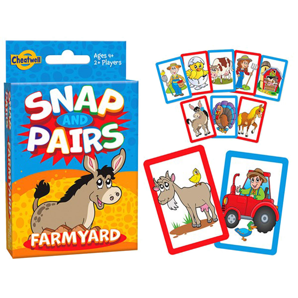 Cheatwell Snap & Pars Kid's Card Game