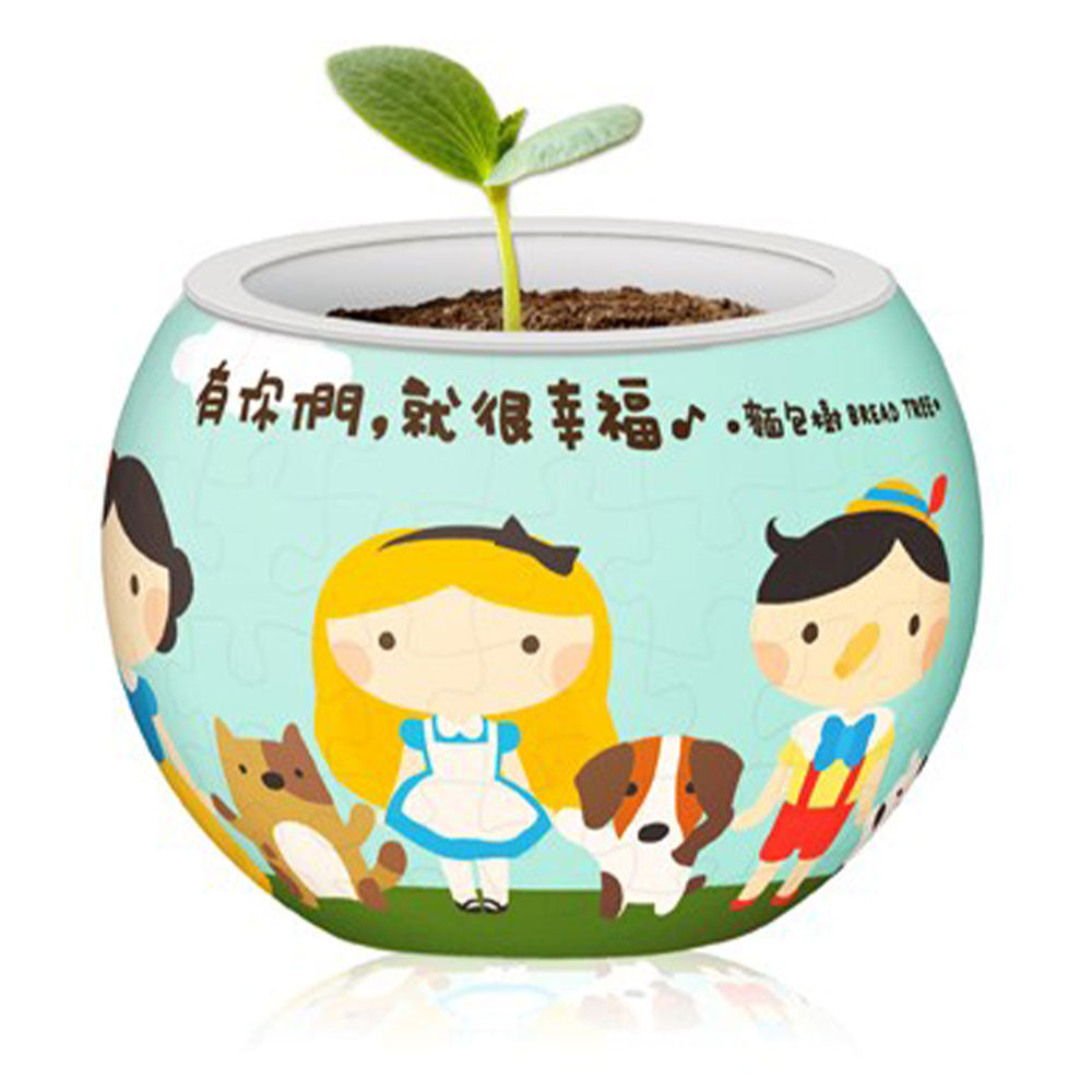 Pintoo FlowerPot 3D Puzzle 80pcs