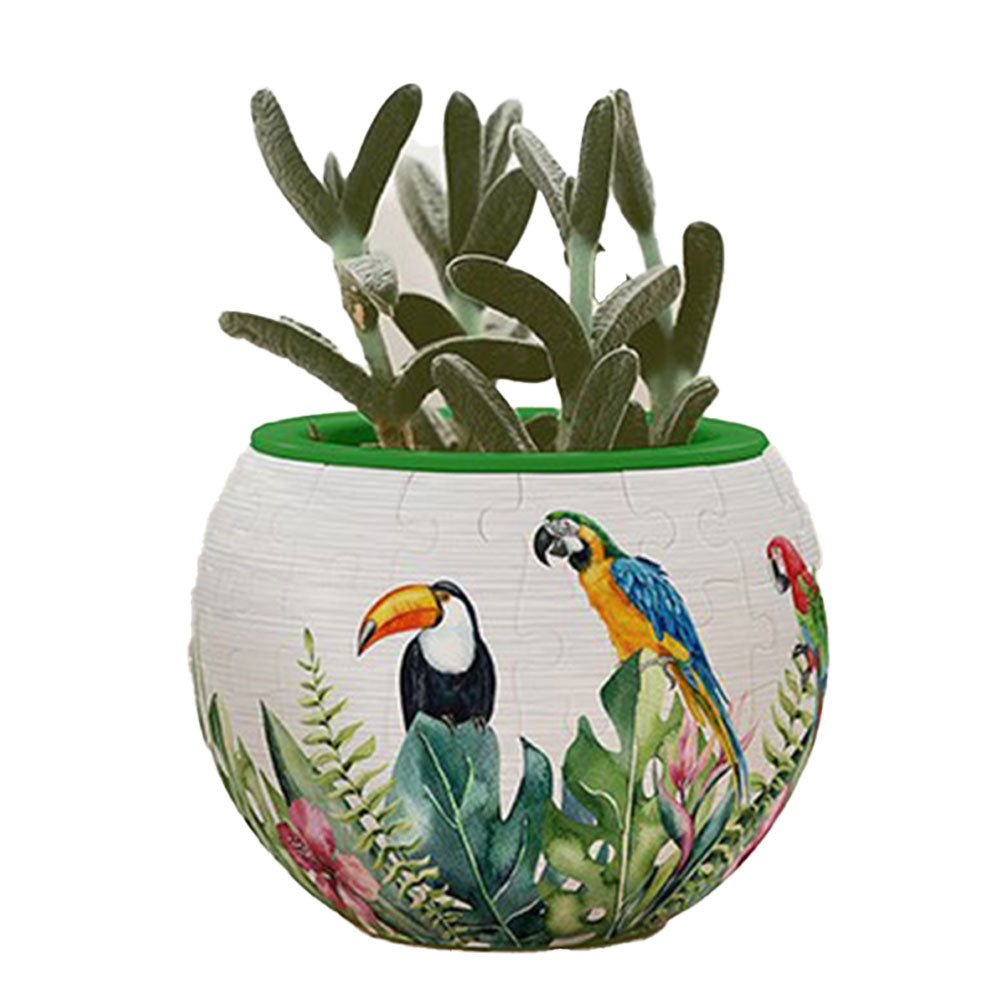 Pintoo Flowerpot 3D Rompecabezas 80 piezas