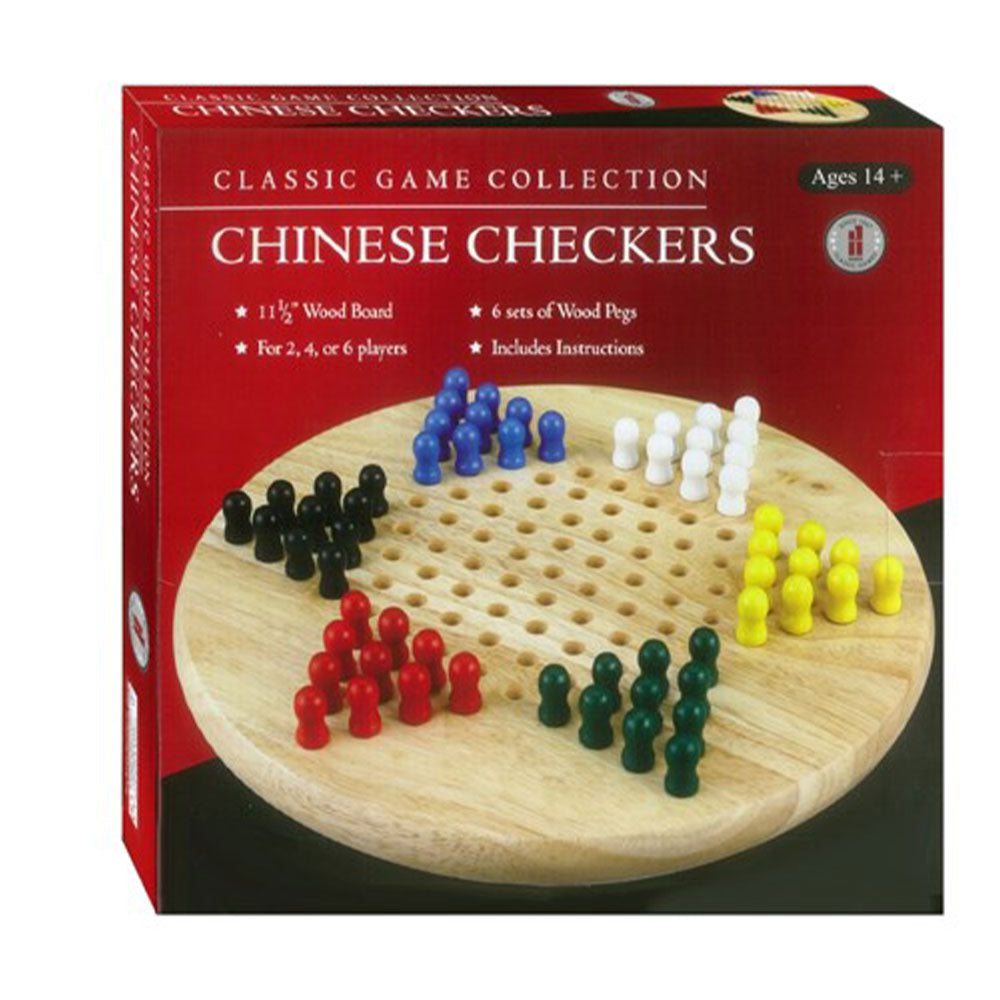 Jeu de conseil d'administration de chinois en bois classique