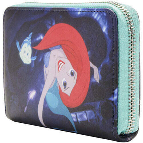 The Little Mermaid (1989) Princess Scenes Zip Purse