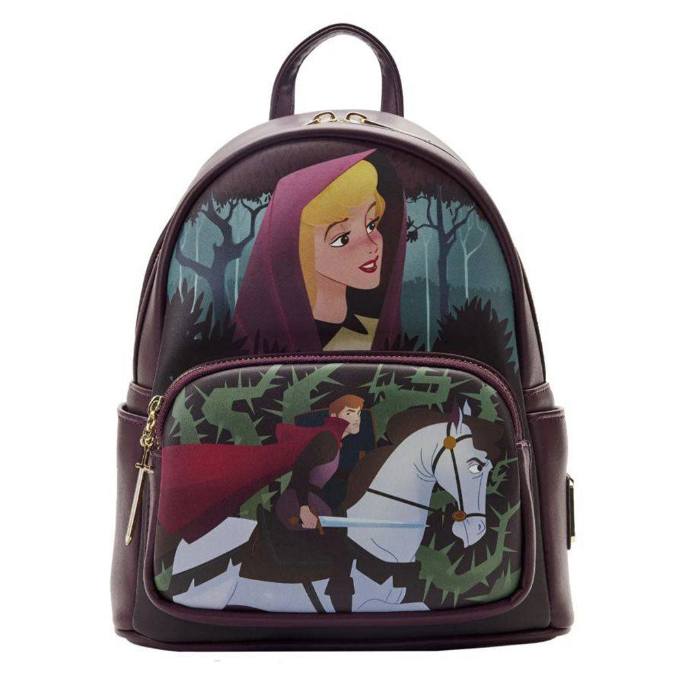 Sleeping Beauty Aurora Scene Backpack