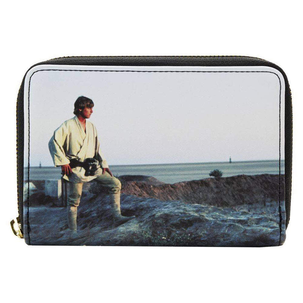 Star Wars A New Hope Frames Zip Around Purse