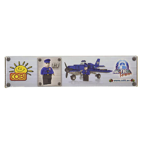 Action Town 115 Piece Patrol Plane Construction Set