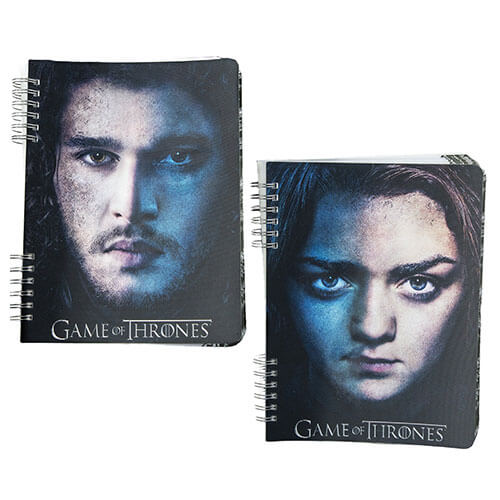 Game of Thrones Faces Lenticular Journal