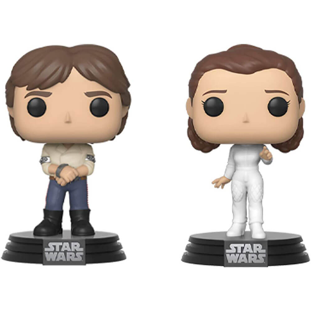 Star Wars Han & Leia Pop! Vinyl 2pk